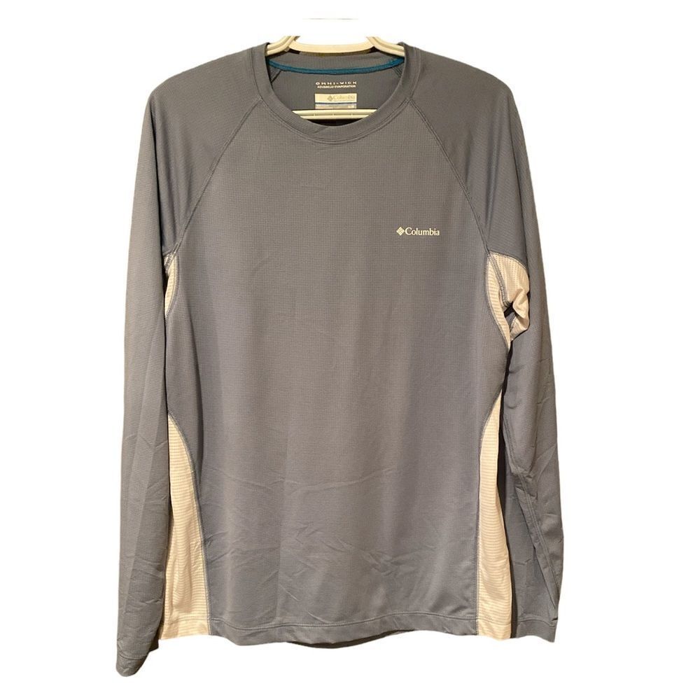 Columbia Men’s Long Sleeve Omni Wick Shirt Size Medium